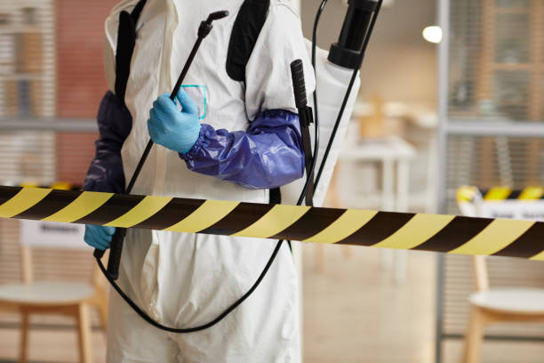 Professional Trauma Scene Cleanup technician working in Portola Valley, CA